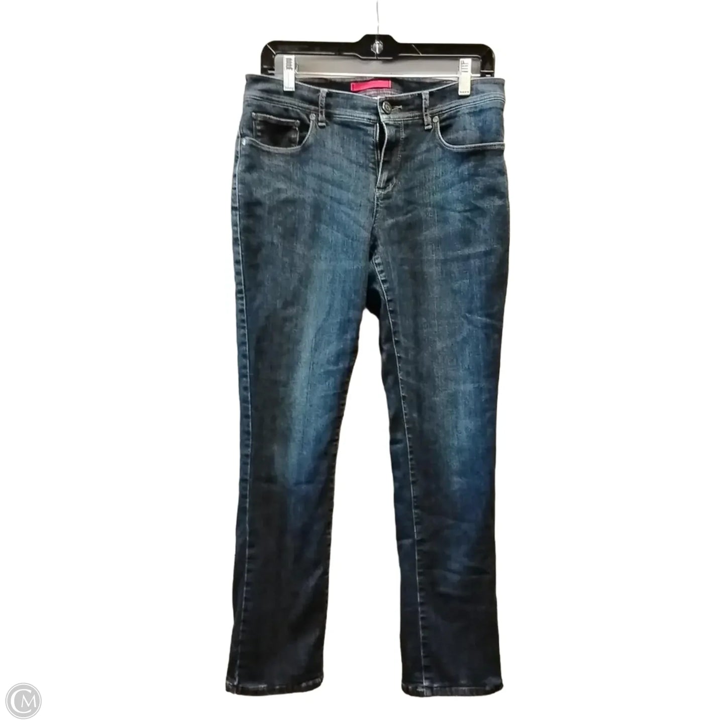 Jeans Straight By L.l. Bean In Blue Denim, Size: 8