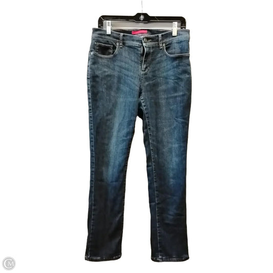 Jeans Straight By L.l. Bean In Blue Denim, Size: 8
