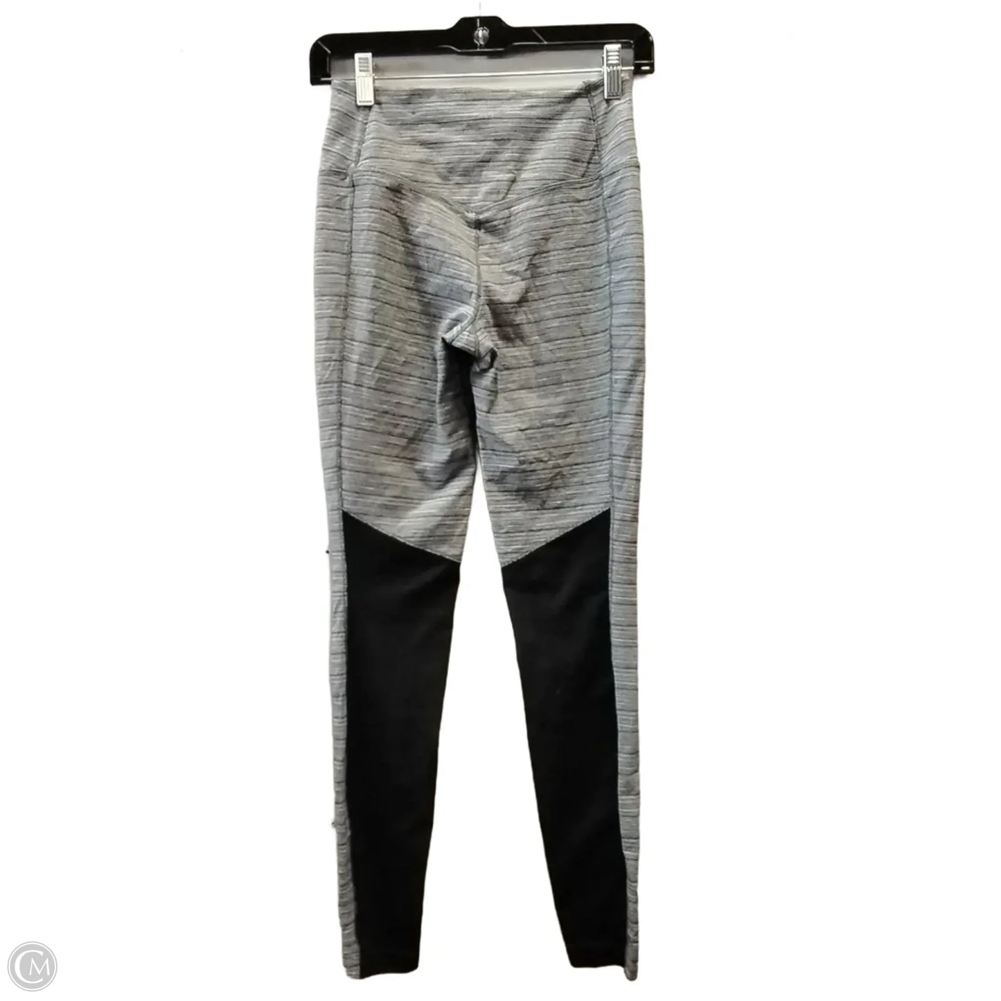 Athletic Leggings By Nike Apparel In Grey, Size: S