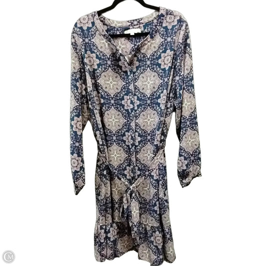 Dress Casual Maxi By Loft In Purple, Size: 22