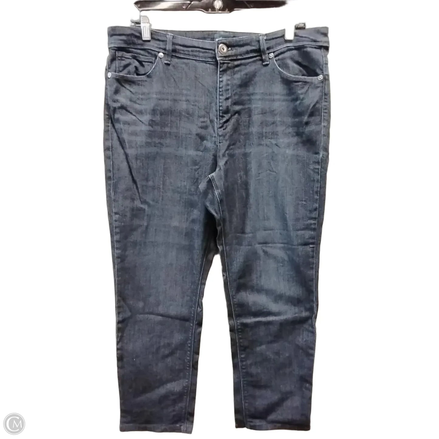 Jeans Straight By J. Jill In Blue Denim, Size: 14p
