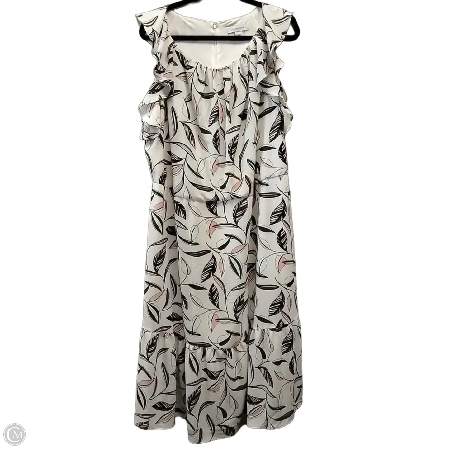 Dress Casual Maxi By Liz Claiborne In Floral Print, Size: 18