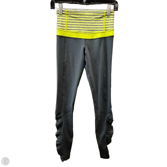 Athletic Leggings By Lululemon In Grey, Size: 4