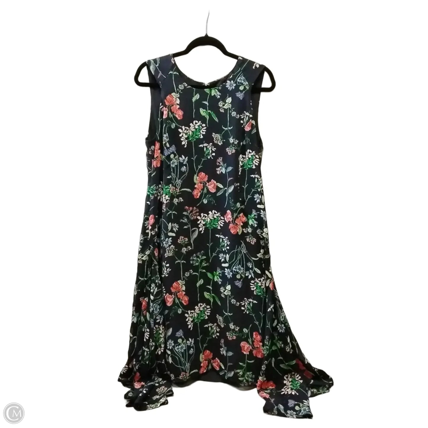 Dress Casual Maxi By Tommy Hilfiger In Navy, Size: 12