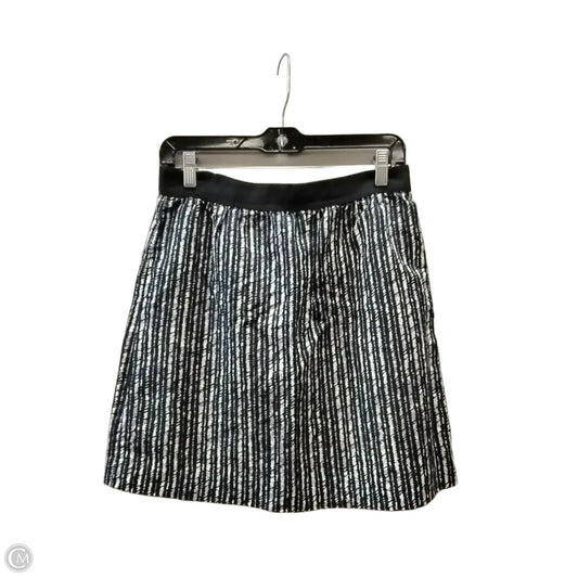 Skirt Mini & Short By Loft In Striped Pattern, Size: 6