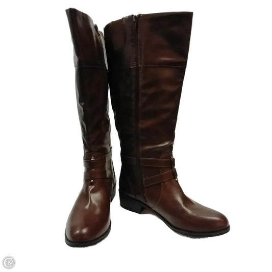 Boots Knee Flats By Arizona In Brown, Size: 11