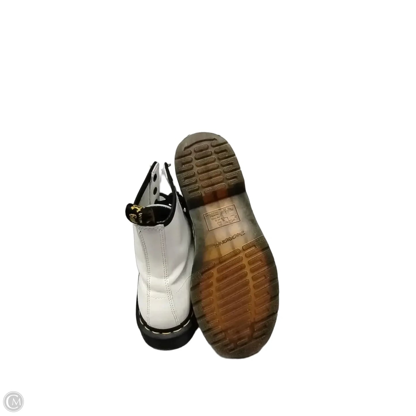Boots Ankle Flats By Dr Martens In White, Size: 8