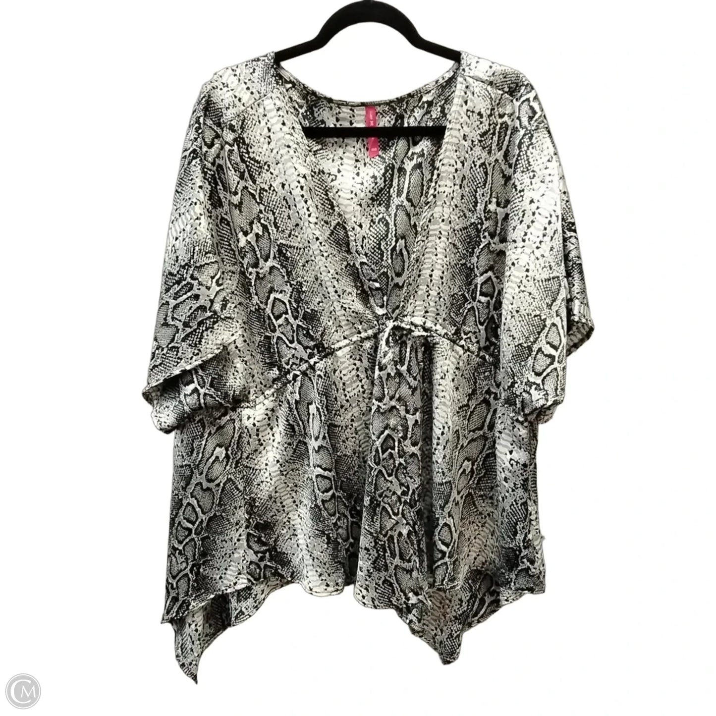 Shawl By Ruby Ribbon In Snakeskin Print, Size: Os