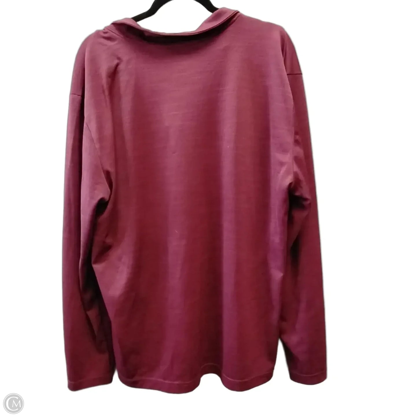 Top Long Sleeve By Nike Apparel In Purple, Size: Xxl