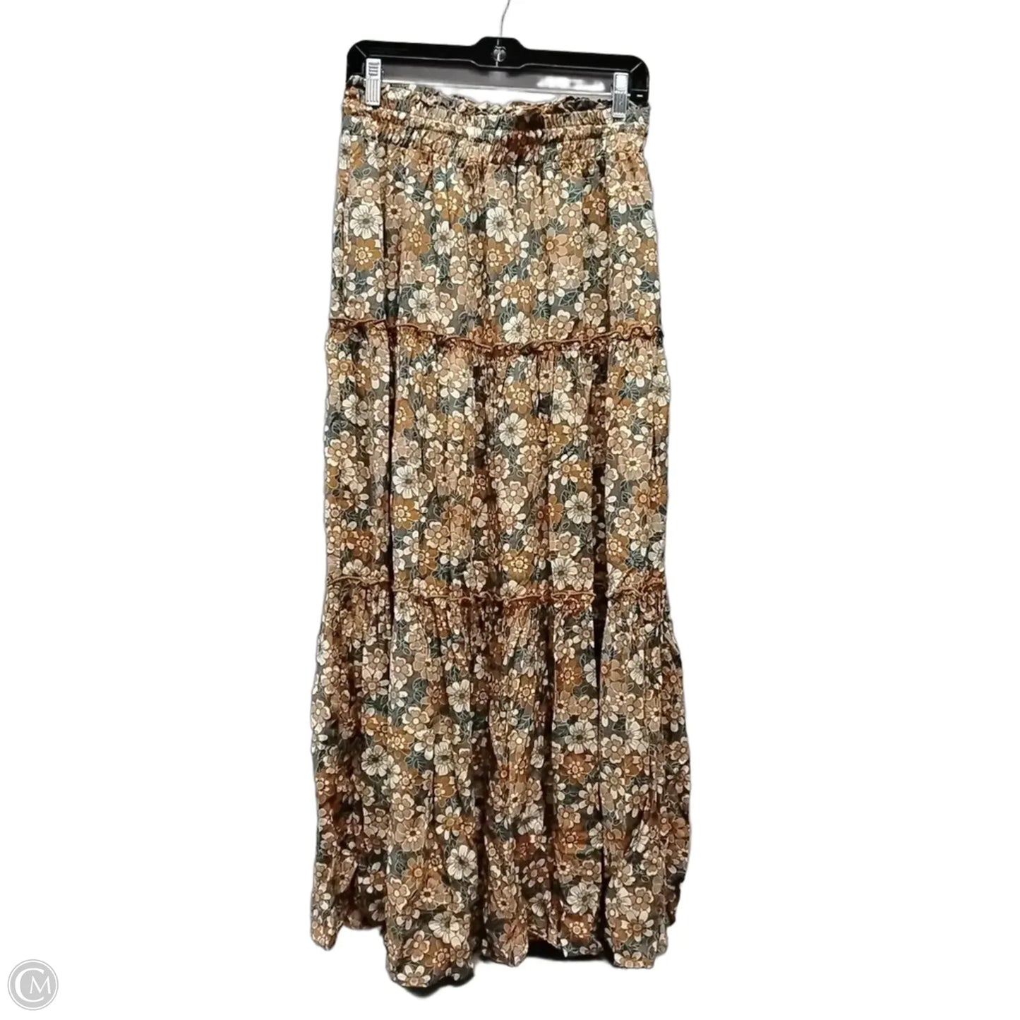 Skirt Maxi By Three Bird Nest In Floral Print, Size: 12