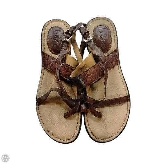 Sandals Flats By Boc In Brown, Size: 7