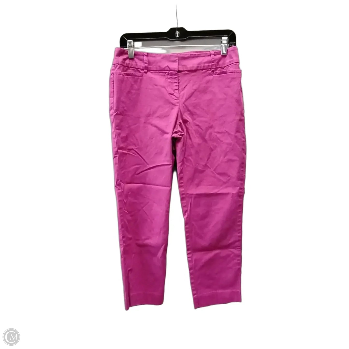 Pants Cropped By Loft In Pink, Size: 4p