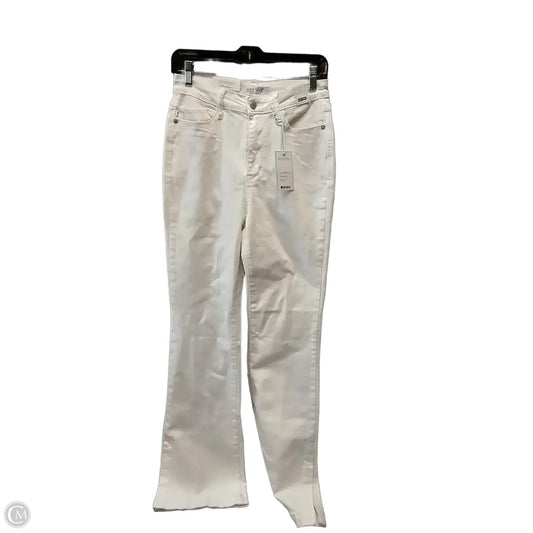 Jeans Flared By Judy Blue In White, Size: 6