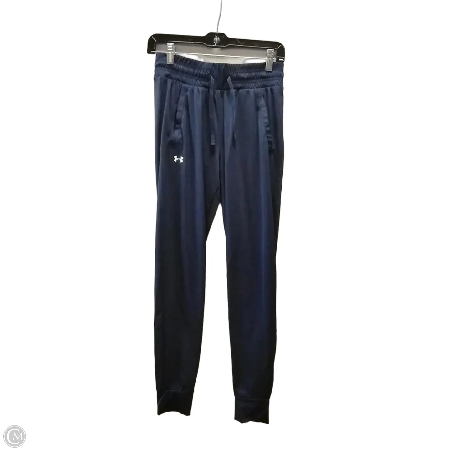 Athletic Pants By Under Armour In Navy, Size: Xs