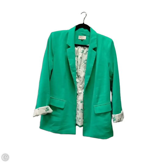 Blazer By Skies Are Blue In Green, Size: 4
