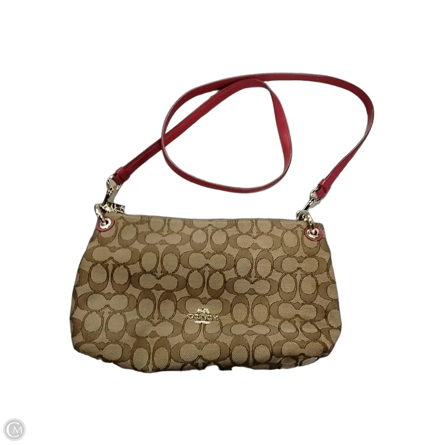Crossbody Designer By Coach, Size: Medium