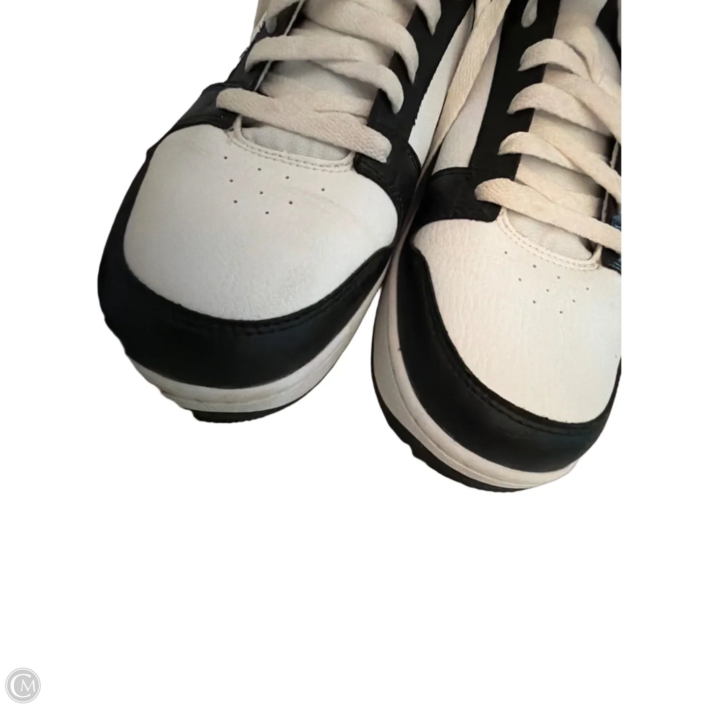 Shoes Sneakers By Skechers In Black & White, Size: 11.5