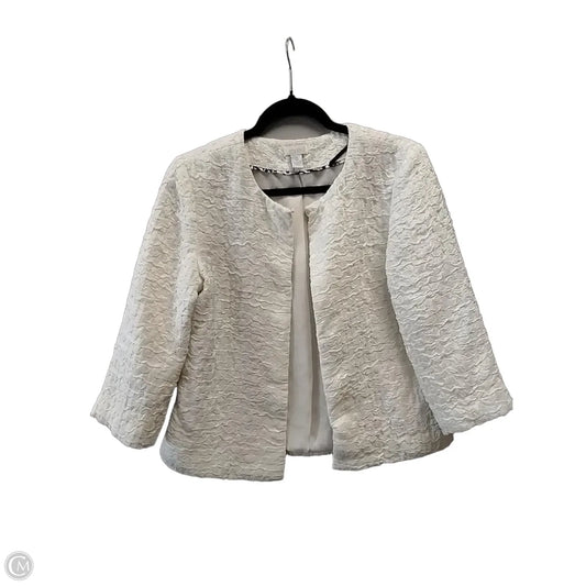 Blazer By Chicos In Ivory, Size: S