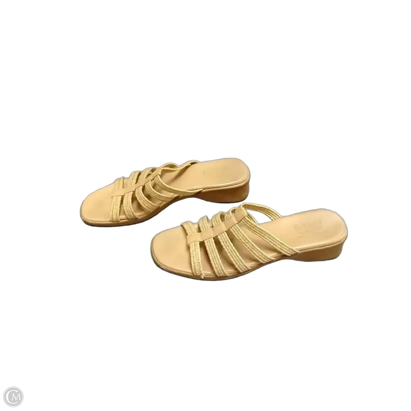 Sandals Heels Block By Munro In Tan, Size: 8.5