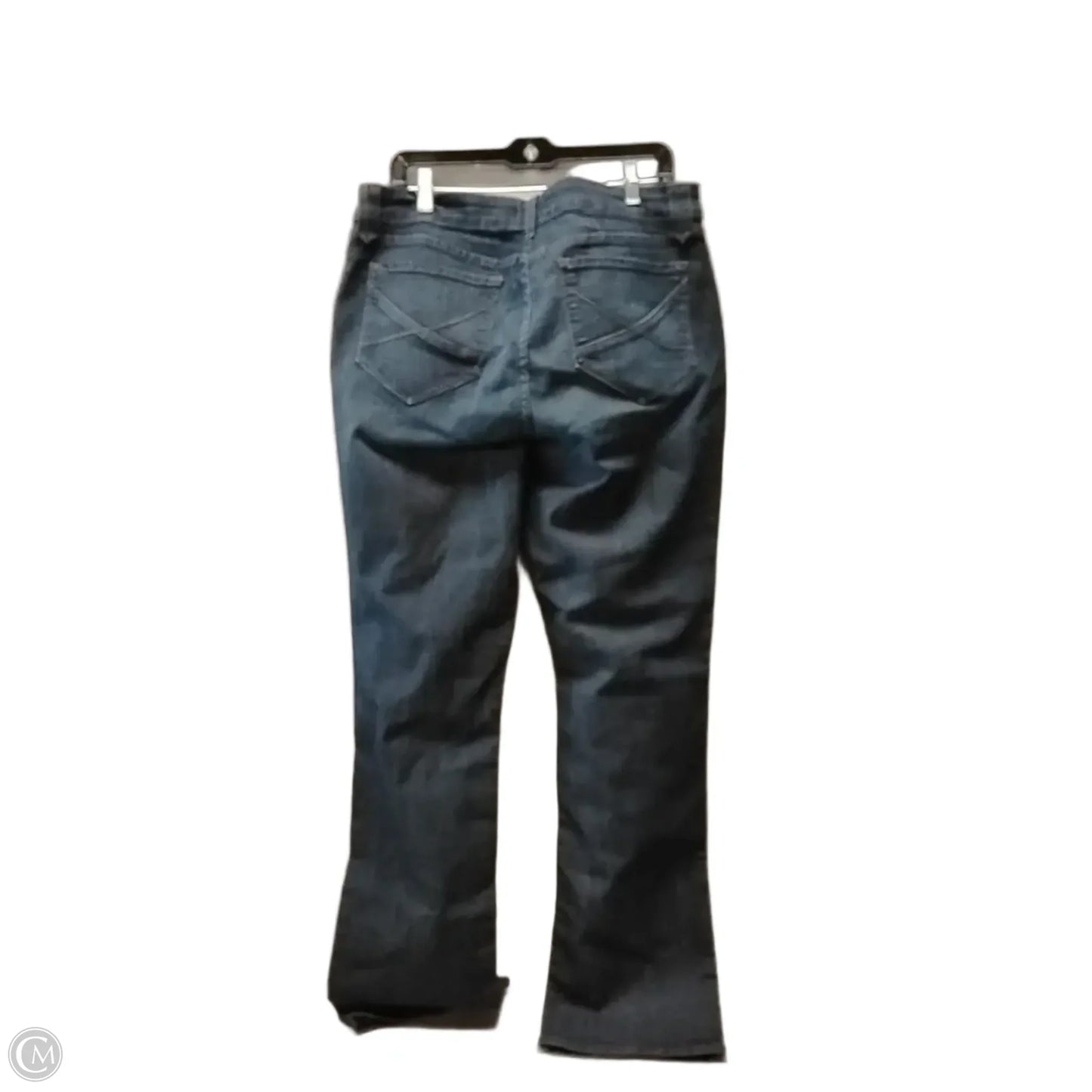 Jeans Straight By Not Your Daughters Jeans In Blue Denim, Size: 16