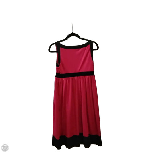 Dress Casual Midi By London Times In Red, Size: 4