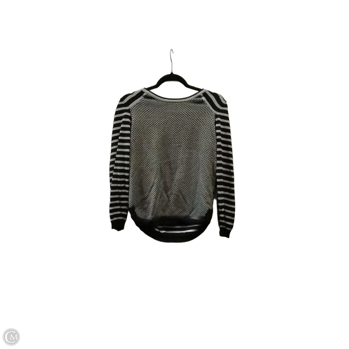 Sweater By Ny Collection In Striped Pattern, Size: L