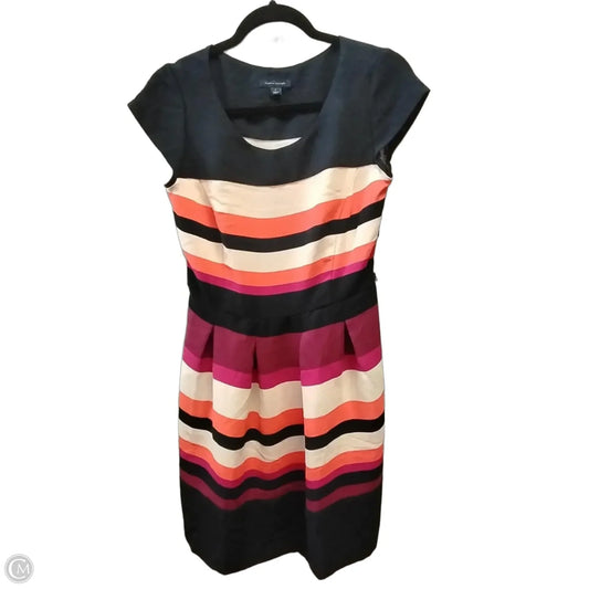 Dress Casual Midi By Tommy Hilfiger In Striped Pattern, Size: 2
