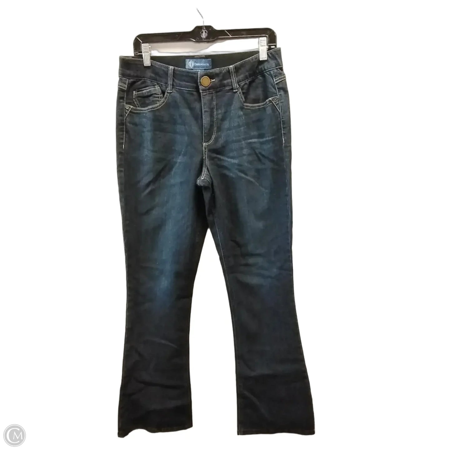 Jeans Flared By Democracy In Blue Denim, Size: 12