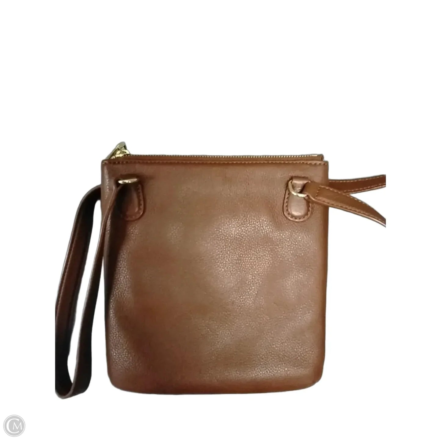 Crossbody Leather By Talbots, Size: Medium