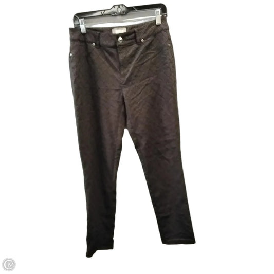 Pants Cropped By Chicos In Brown, Size: 4