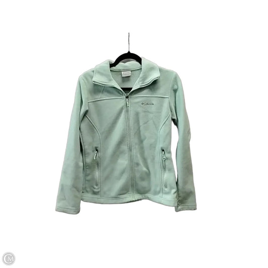 Jacket Fleece By Columbia In Teal, Size: S