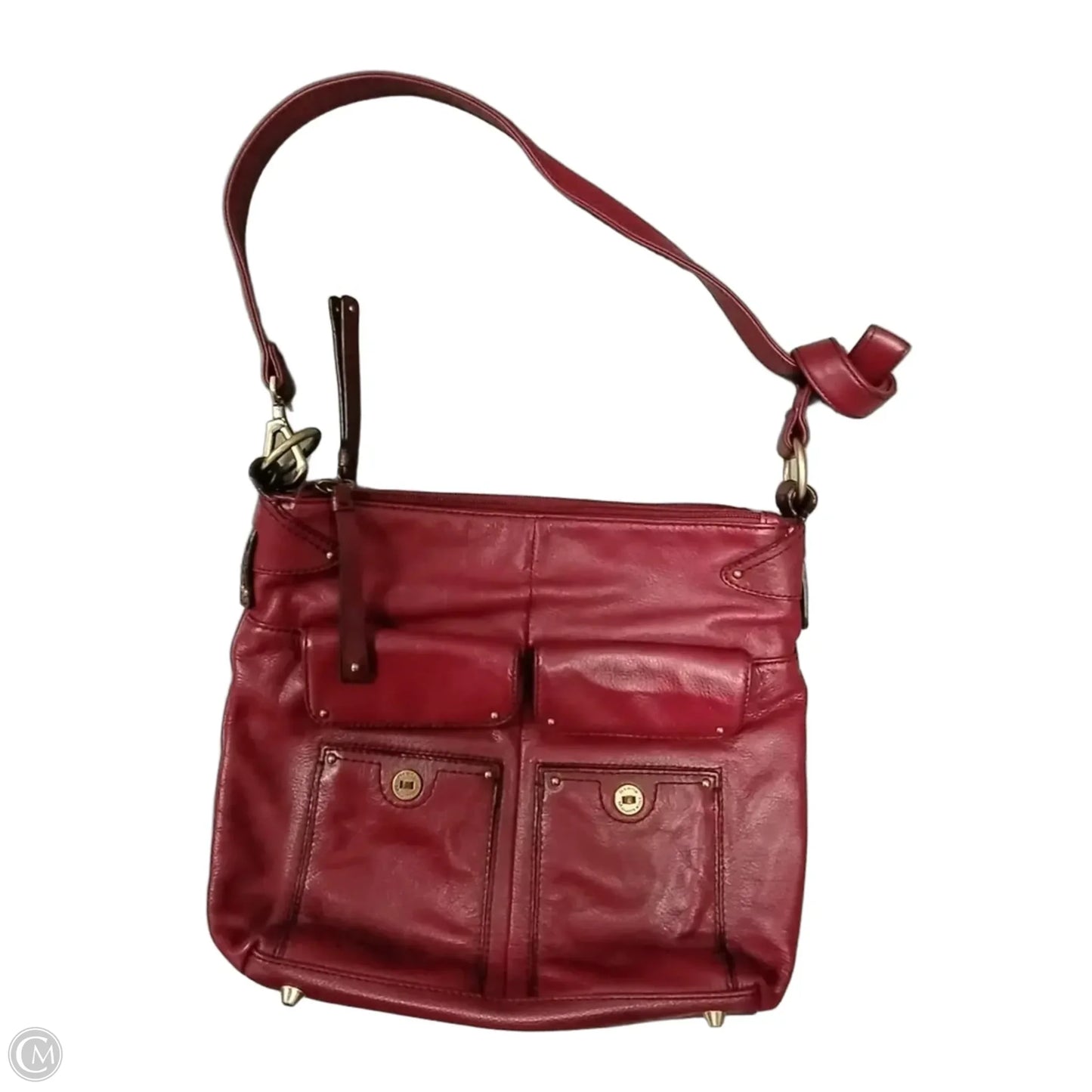 Crossbody Leather By Stone Mountain, Size: Small