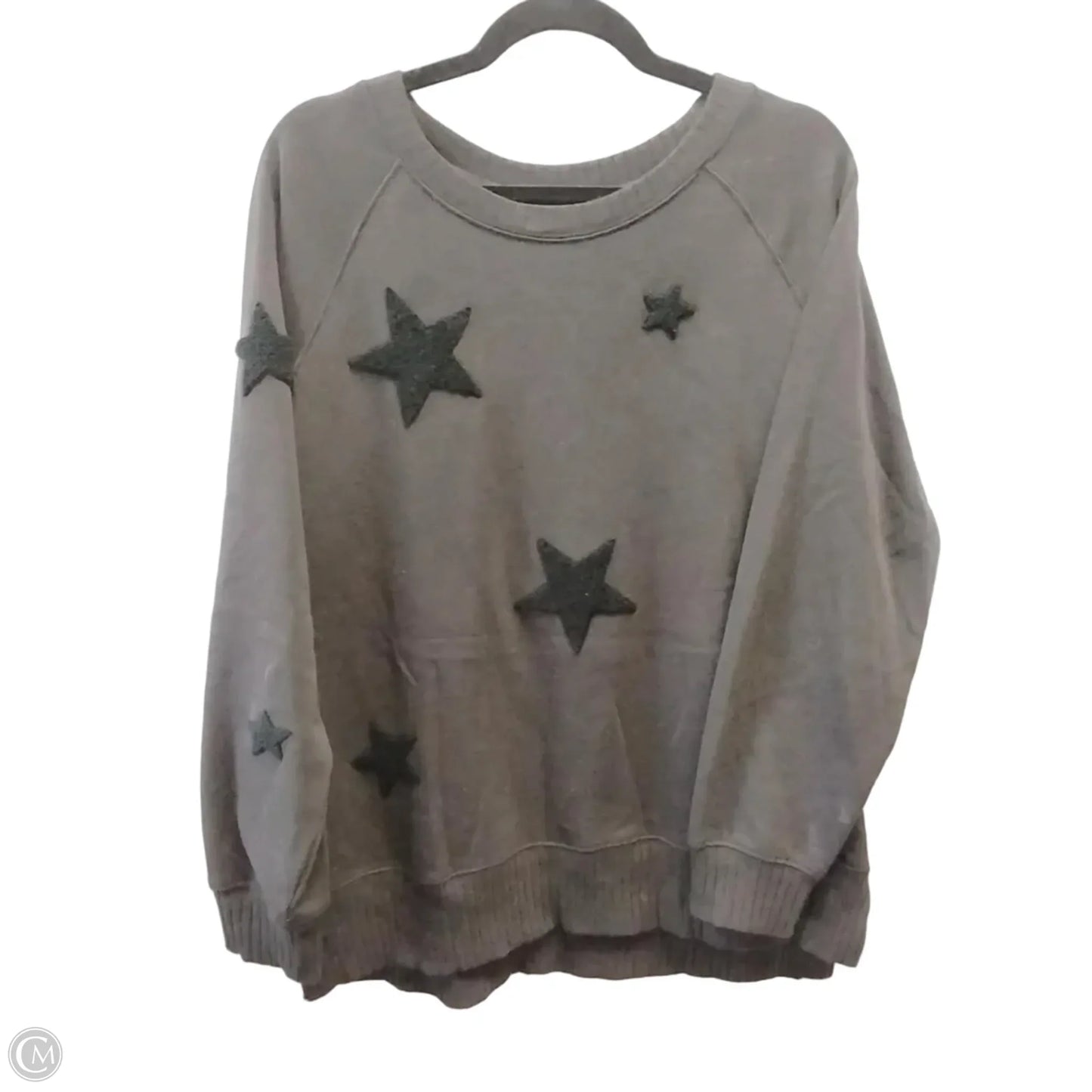 Sweatshirt Collar By Maurices In Brown, Size: M