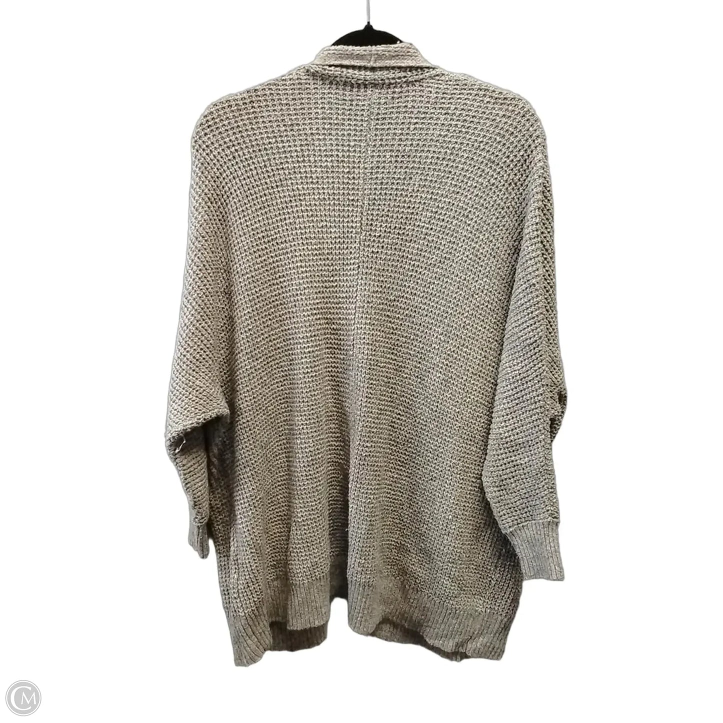 Sweater Cardigan By American Eagle In Tan, Size: M
