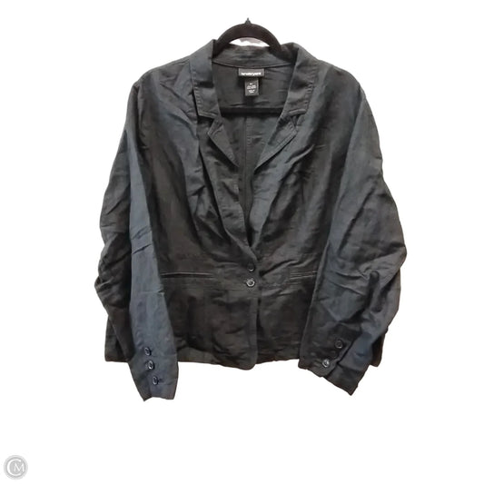 Blouse Long Sleeve By Lane Bryant In Black, Size: 3x
