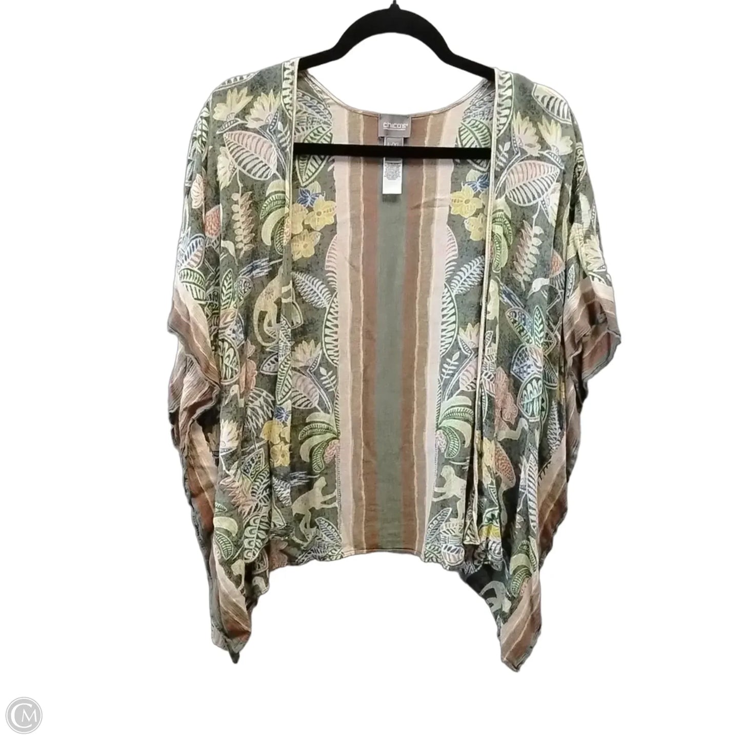 Shawl By Chicos In Paisley Print, Size: L