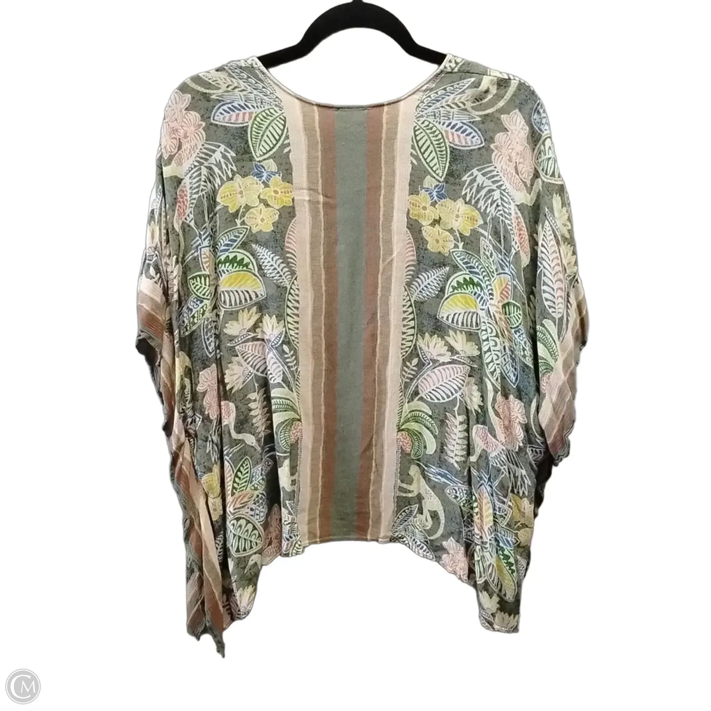 Shawl By Chicos In Paisley Print, Size: L
