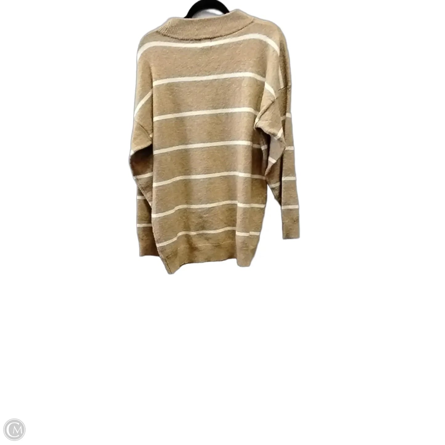 Sweater By A New Day In Tan & White, Size: M