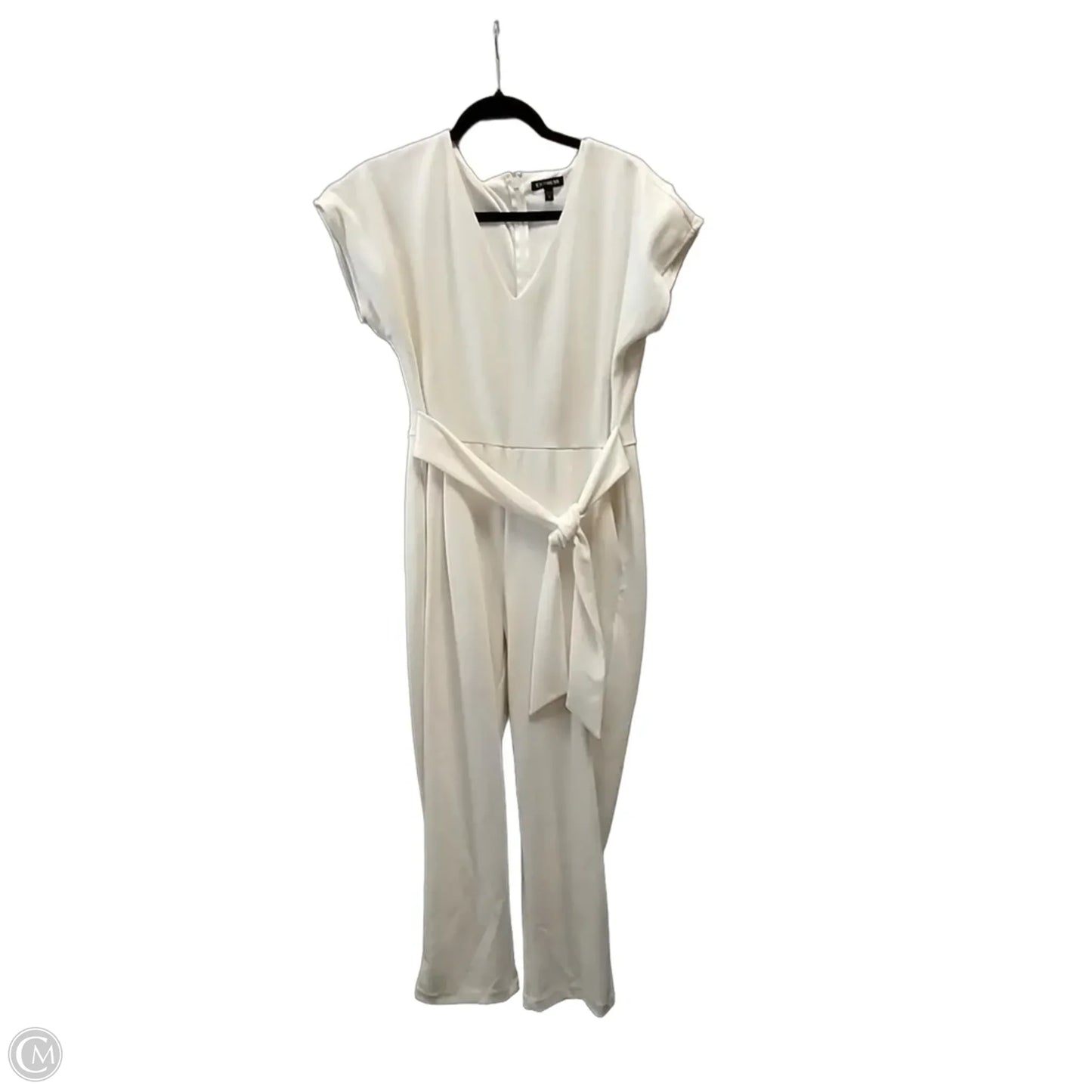 Jumpsuit By Express In Cream, Size: M