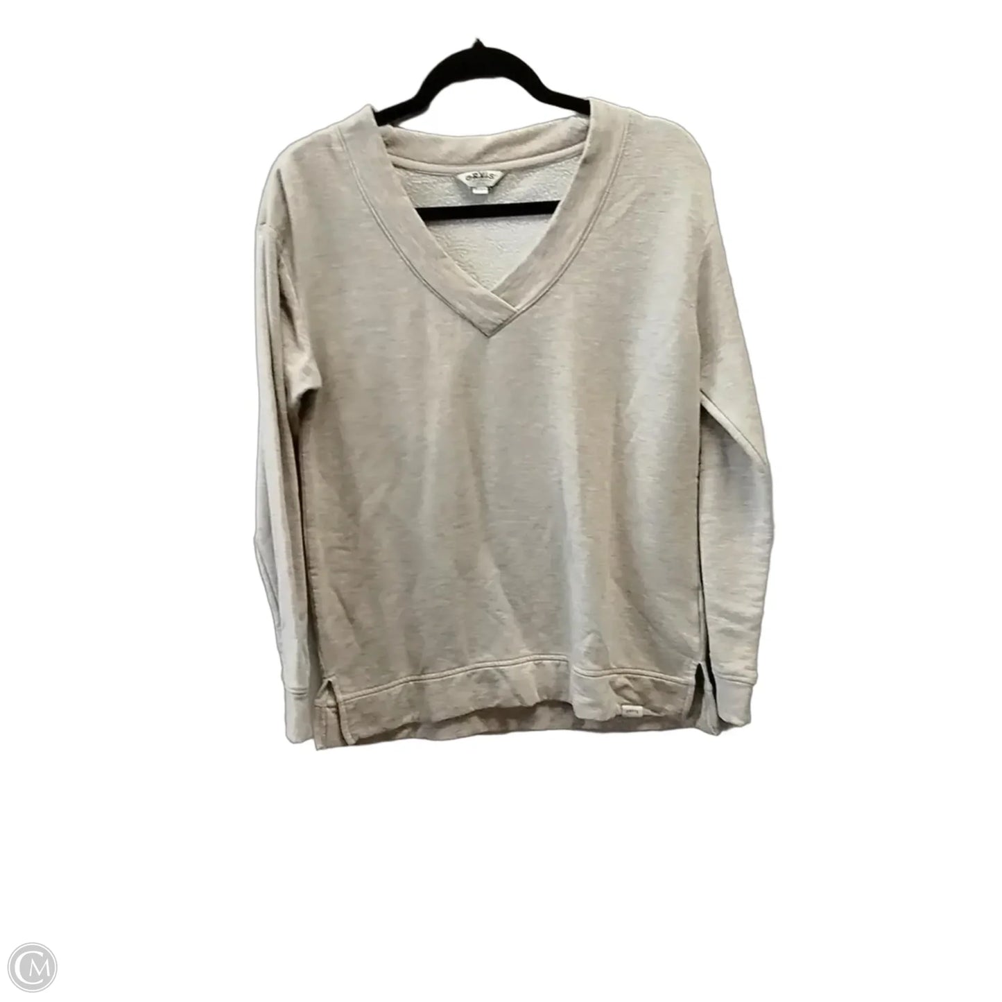 Sweatshirt Crewneck By Orvis In Beige, Size: Xs