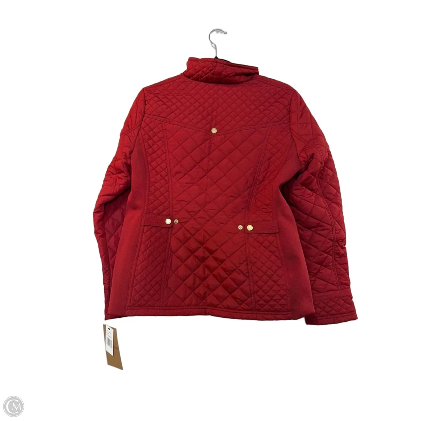 Jacket Puffer & Quilted By Weatherproof In Red, Size: M