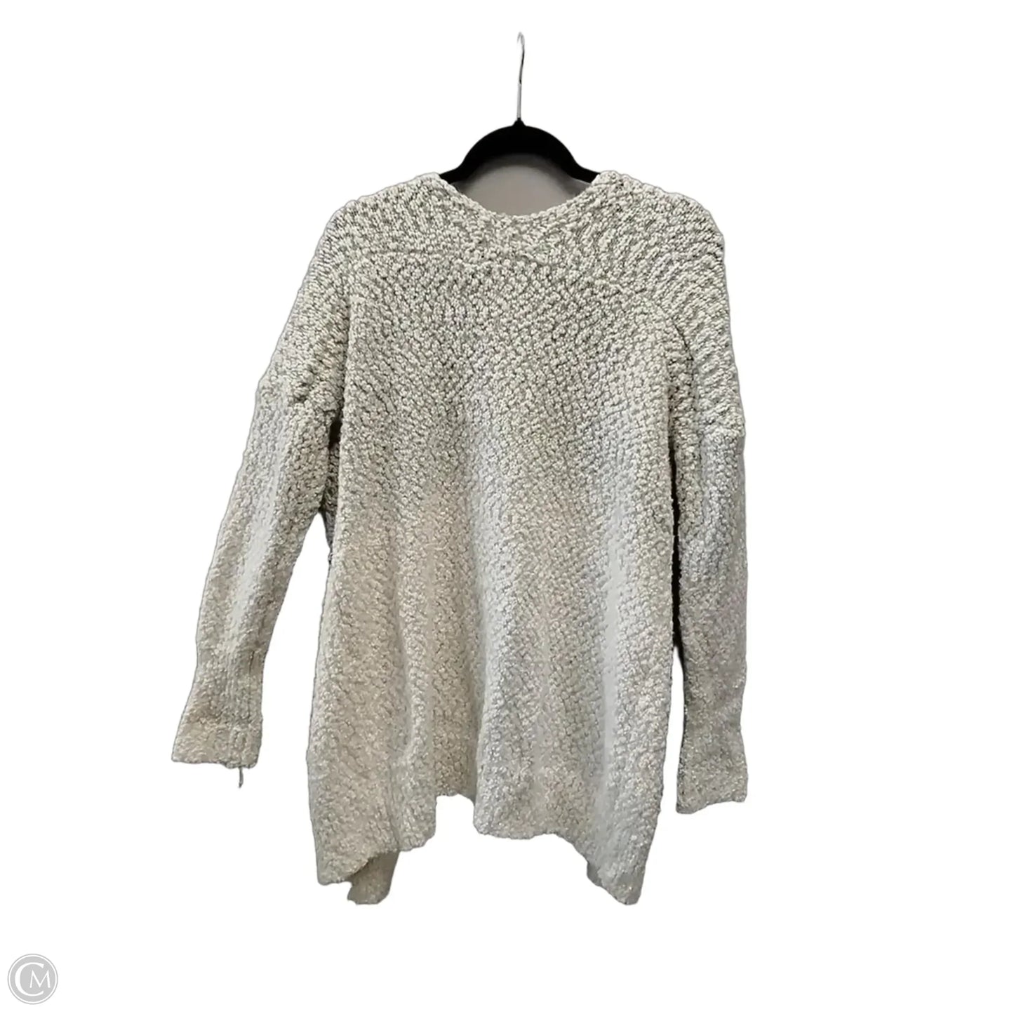 Sweater Cardigan By Cme In White, Size: L