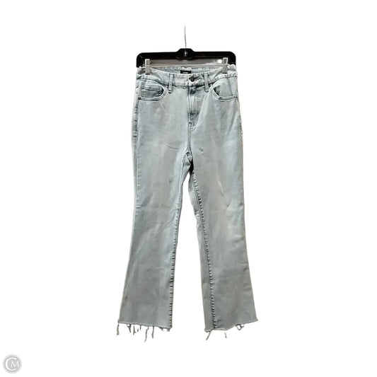 Jeans Flared By Express In Blue Denim, Size: 8