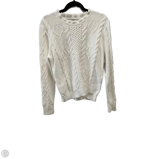 Sweater By J. Crew In White, Size: M