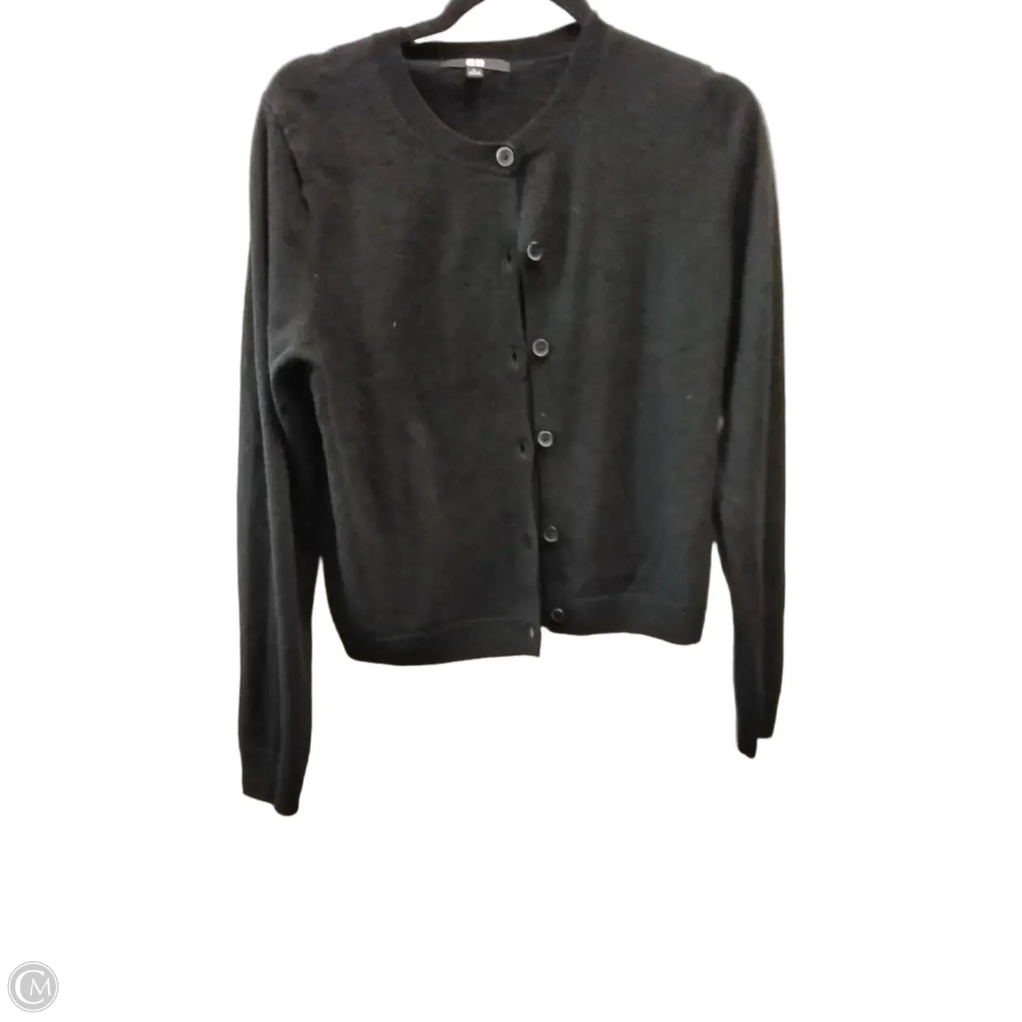 Cardigan By Clothes Mentor In Black, Size: L
