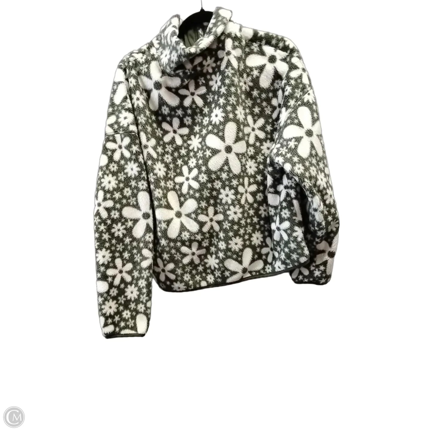 Jacket Fleece By So In Green, Size: L