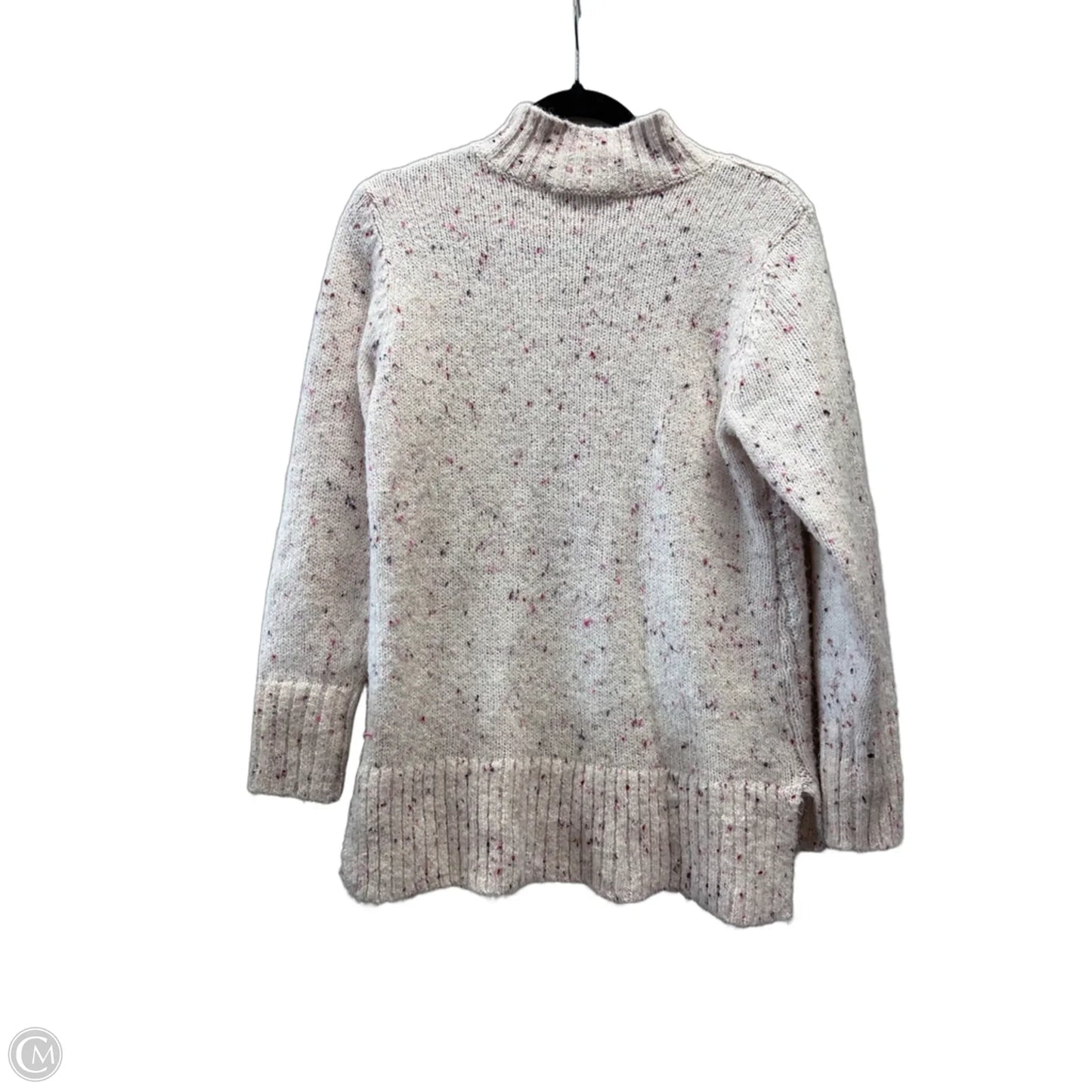 Sweater By Christopher And Banks In Pink & White, Size: S