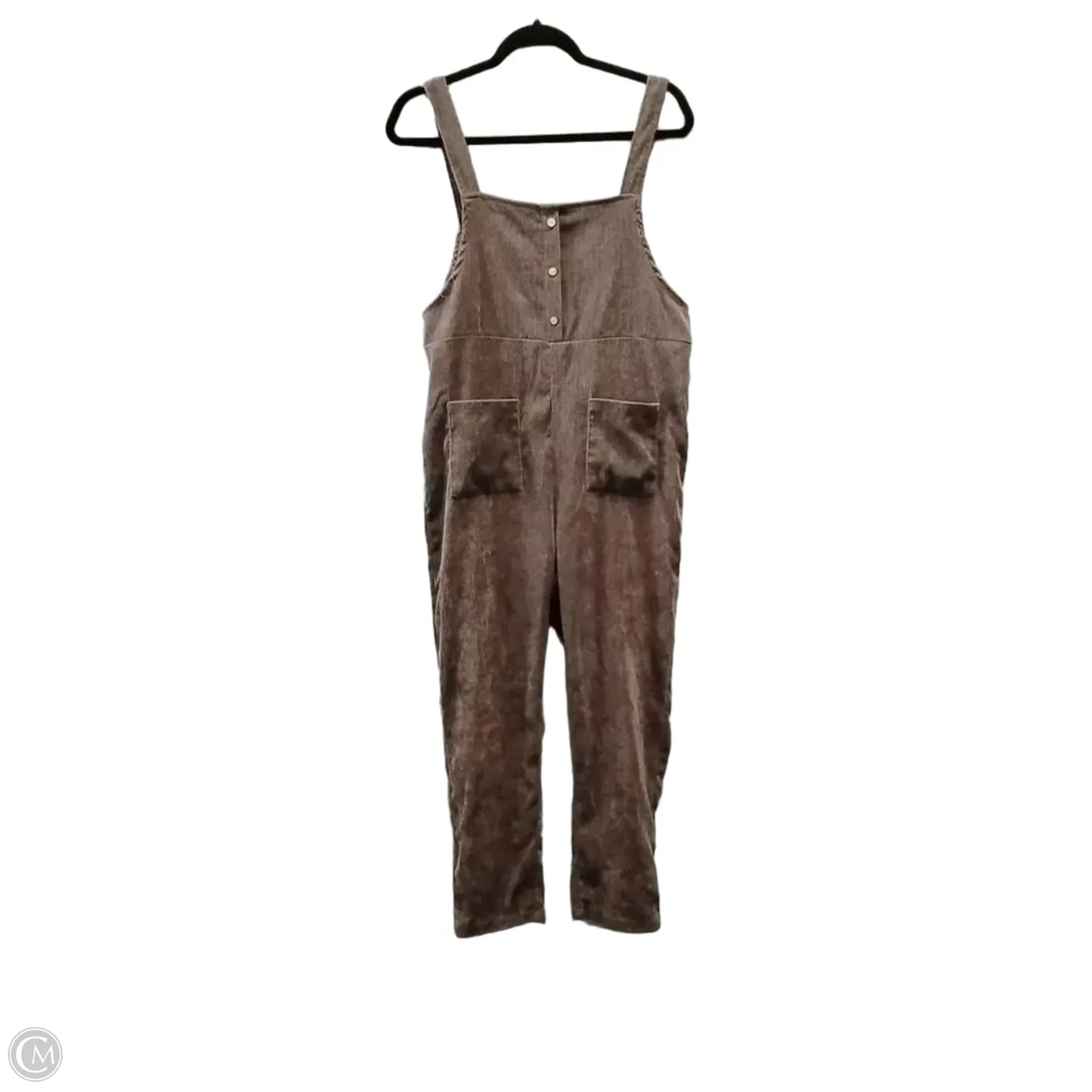 Overalls By Romwe In Brown, Size: S