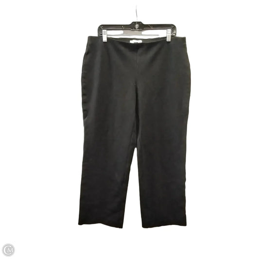 Pants Dress By Coldwater Creek In Black, Size: 16