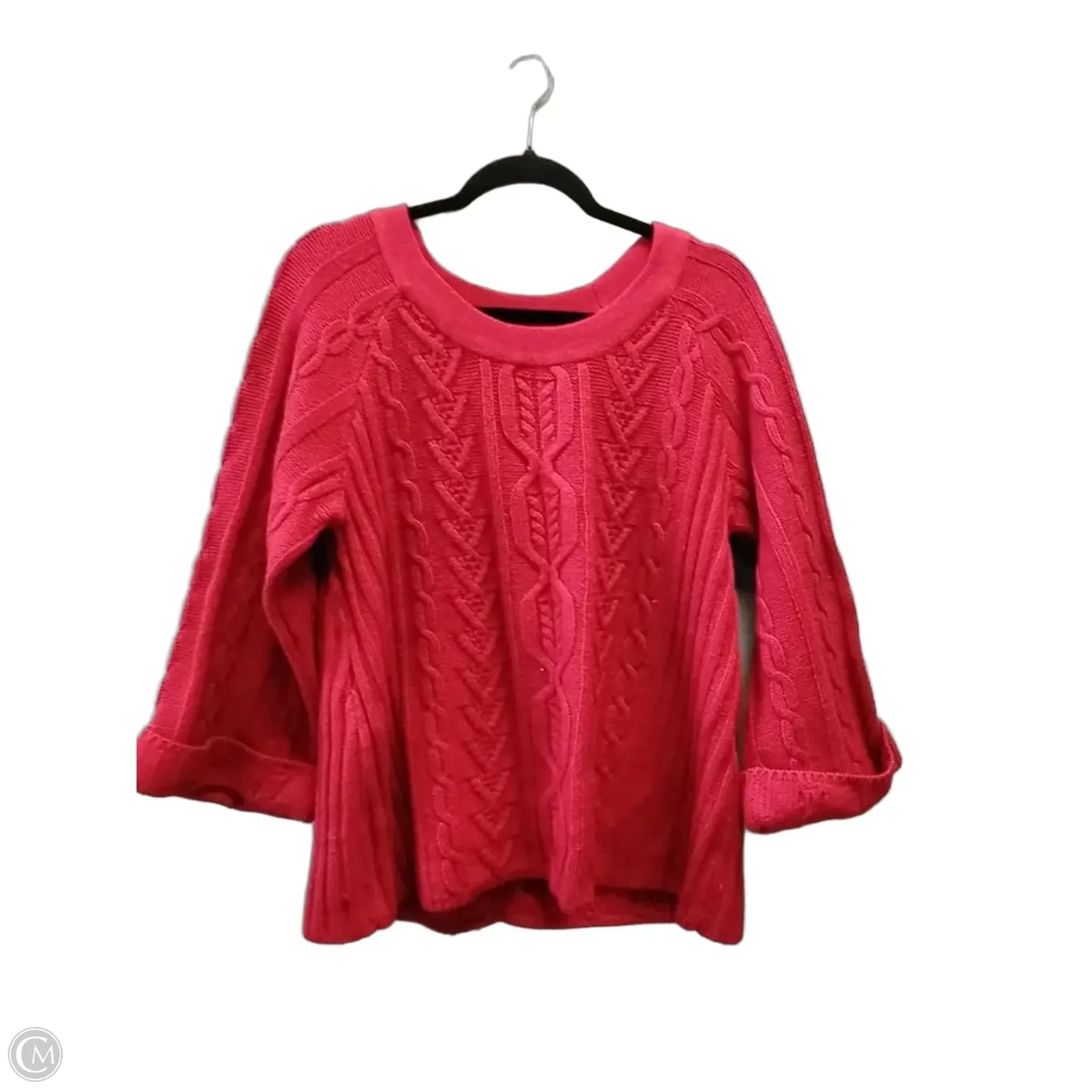 Sweater By Coldwater Creek In Red, Size: M